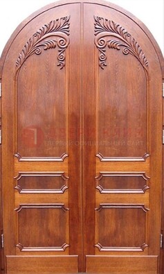 Металлическая арочная дверь ДА-9 в салон красоты в Подольске