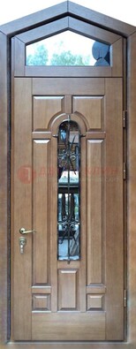Железная дверь Винорит с фрамугой для частного дома ДФГ-34 в Подольске