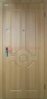 Металлическая дверь с МДФ ДМ-132 в торговое помещение в Подольске
