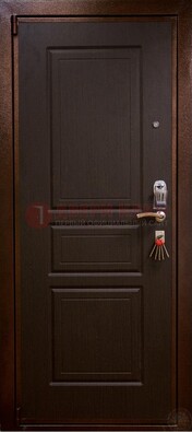 Современная стальная дверь с МДФ ДМ-158 в Подольске