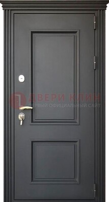 Чёрная дверь с МДФ ДМ-520 в Подольске