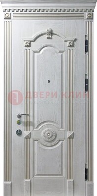 Белая дверь с МДФ ДМ-525 в Подольске