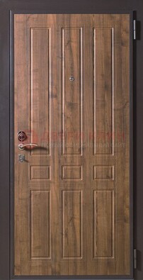 Прочная металлическая дверь с МДФ ДМ-68 в Подольске