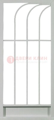 Современная железная решетчатая дверь ДР-39 в Подольске