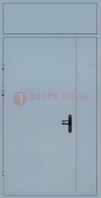 Белая тамбурная дверь ДТМ-13 в Подольске