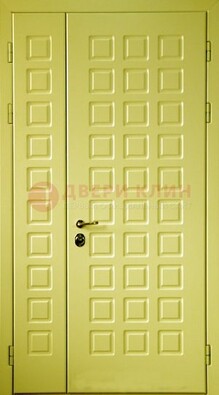 Салатовая тамбурная дверь ДТМ-28 в Подольске