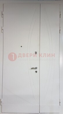 Белая тамбурная дверь ДТМ-31 в Подольске