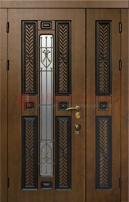 Полуторная входная дверь с виноритом ДВТ-169 во Владимире