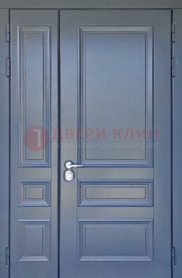 Темно-серая железная дверь с виноритом ДВТ-242 в Подольске