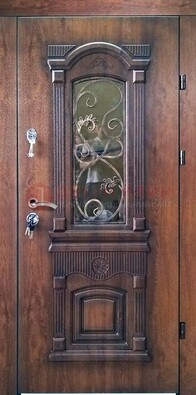 Входная дверь Дверь с виноритом снаружи и МДФ внутри ДВТ-73 в Подольске