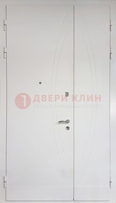 Современная полуторная стальная дверь с МДФ панелью ПЛ-25 в Подольске